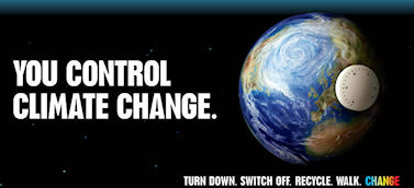 You control climate change