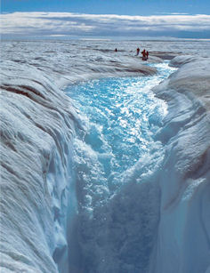 New measurements indicate more accurately the shrinkage of Greenland ice