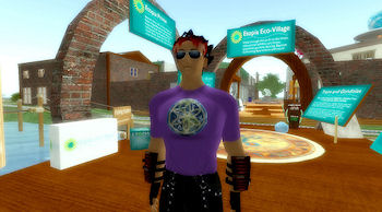 Etopia Eco-Village, a location in the virtual world Second Life