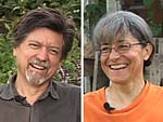 Pam and Joe Leitch, permaculture activists; click to see the video