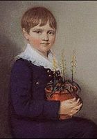 Charles Darwin at seven years old