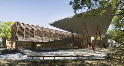 The LEED Platinum-certified Queens Botanical Garden main building