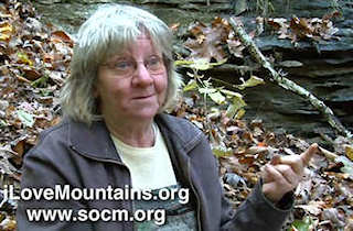 Carol Judy, herbal medicine gatherer in Tennessee, talks about mining and the forest