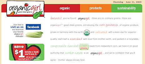 Organic Girl – doing produce the right way