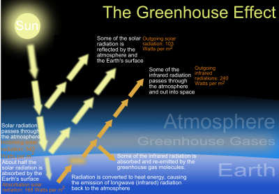 Basics of the greenhouse effect