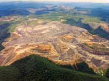 The results of mountaintop removal during coal mining in Appalachia; click to see video