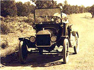 Model T car, comfortable on unpaved roads